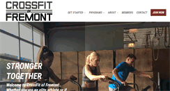 Desktop Screenshot of crossfitoffremont.com